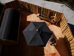 Terrace/patio - Apartment Wolf, a retreat below the Feldberg summit! (Hinterzarten)