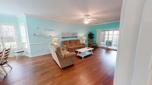 Huoneisto, 3 makuuhuonetta | Oleskelualue