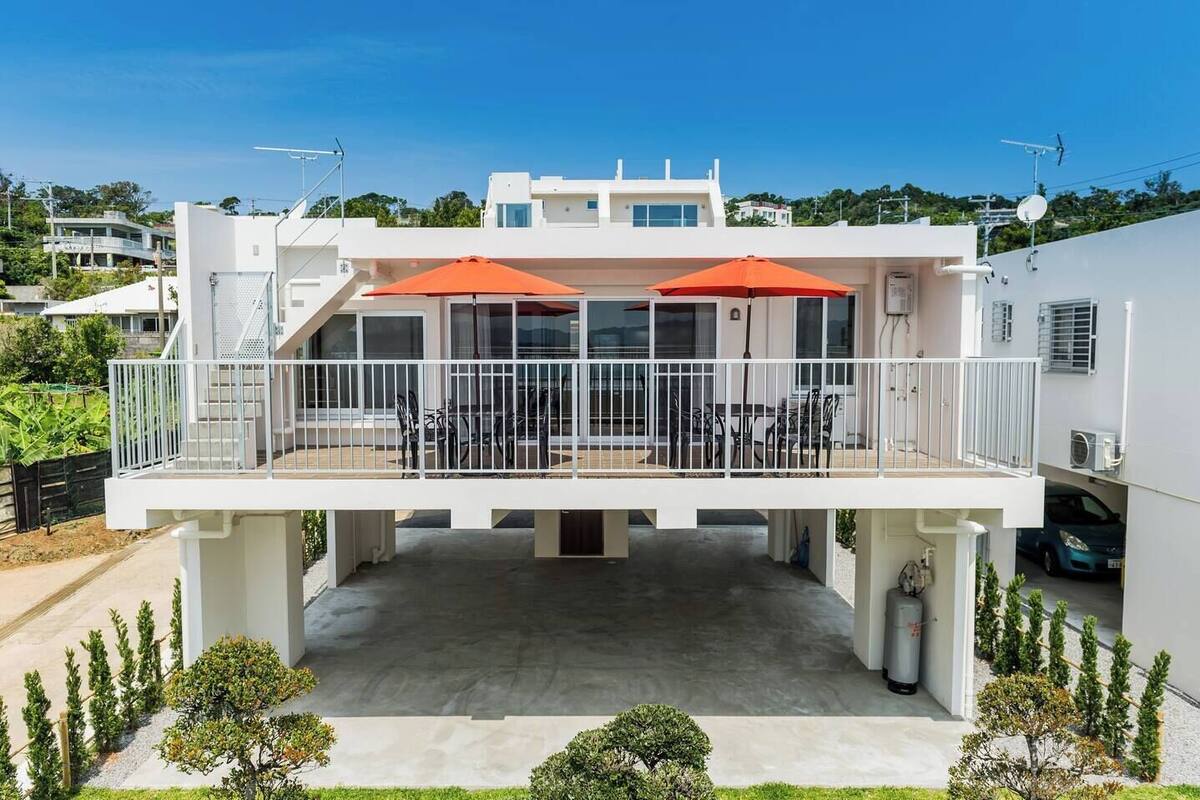 3 bedroom 3LDK, with partial ocean view (Pet-friendly) | Terrace/patio