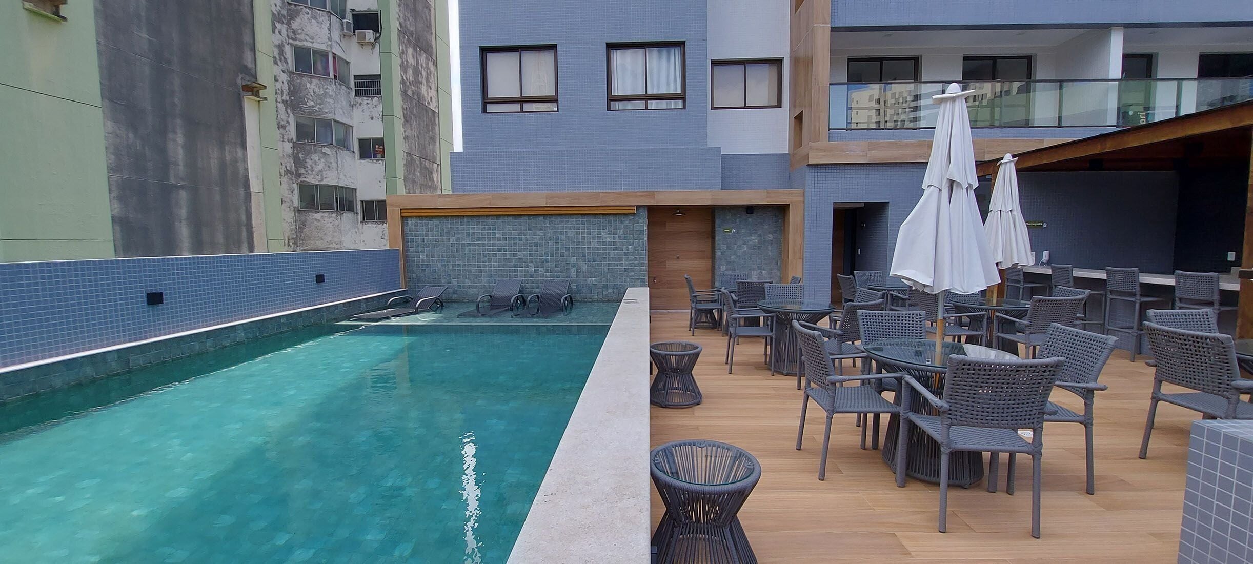 Alberca al aire libre 