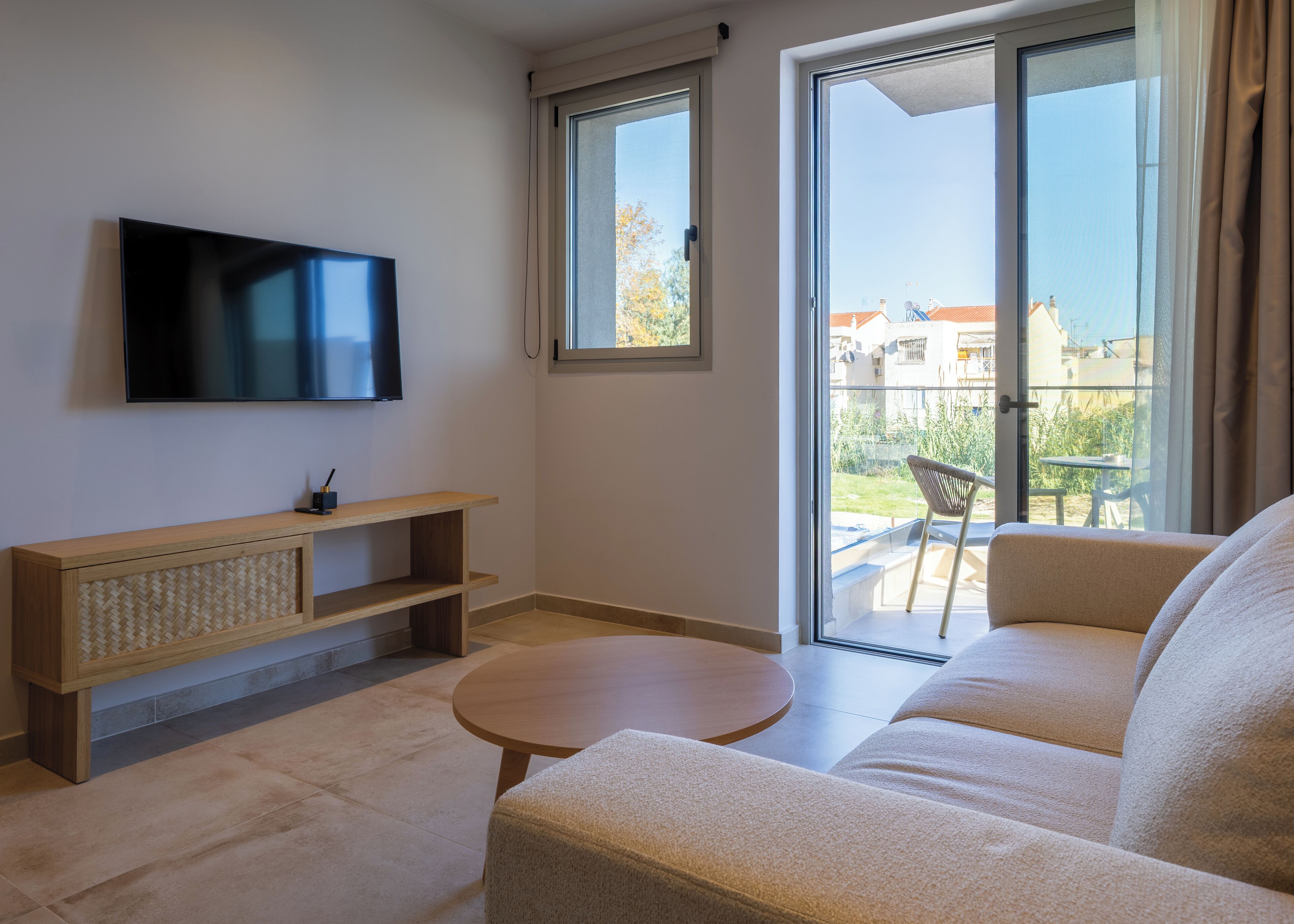 Superior-Suite, Poolblick | Wohnbereich