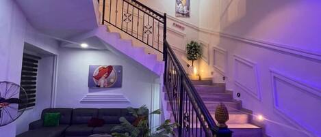 Àrea amb seients del vestíbul