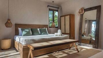 3 slaapkamers, een strijkplank/strijkijzer, wifi, beddengoed