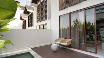 Deluxe Villa, 2 Bedrooms, Kitchen | Terrace/patio