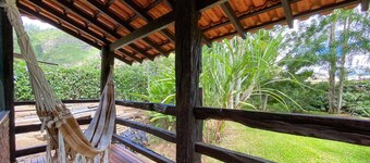 Chalé em Venda Nova com vista para a montanha