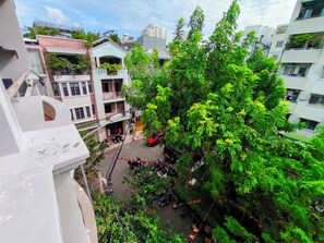 Deluxe Two-Bedroom Apartment with Garden View | Balcony view