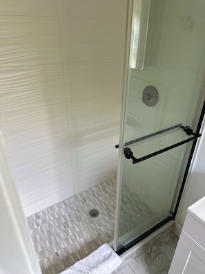 Towels, soap, toilet paper