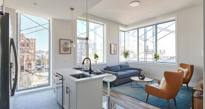 Prime Hoboken: 2BR Loft by PATH