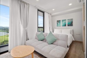 1 chambre, fer et planche à repasser, Wi-Fi, literie fournie