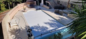 Terrace/patio - Provencal house 180m2 for 10p (5 bedrooms, 3 bathrooms) (Grasse)