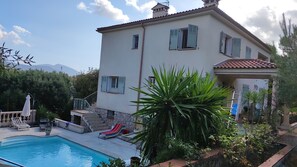 Pool - Provencal house 180m2 for 10p (5 bedrooms, 3 bathrooms) (Grasse)