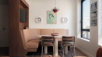 Departamento, 1 habitación | Área de sala de estar | Televisión de pantalla plana, Netflix, servicios de streaming y oficina