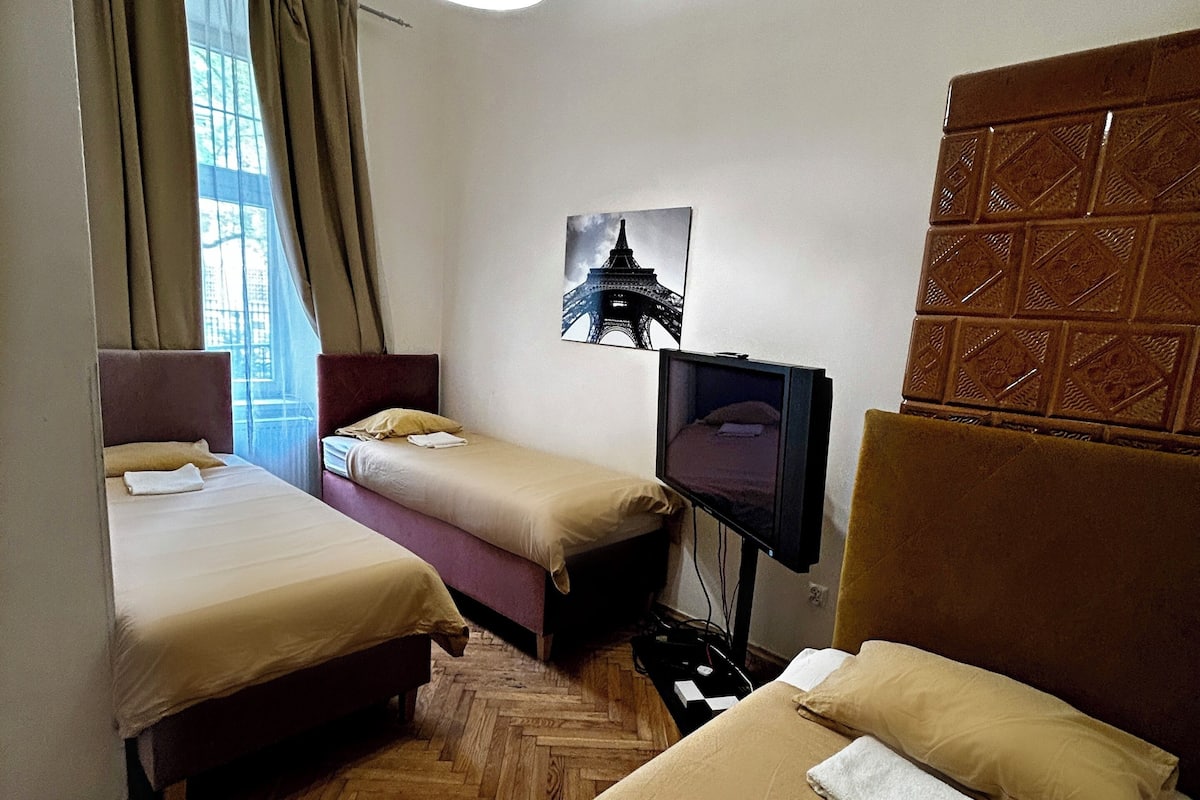 Comfort Triple Room, Garden View