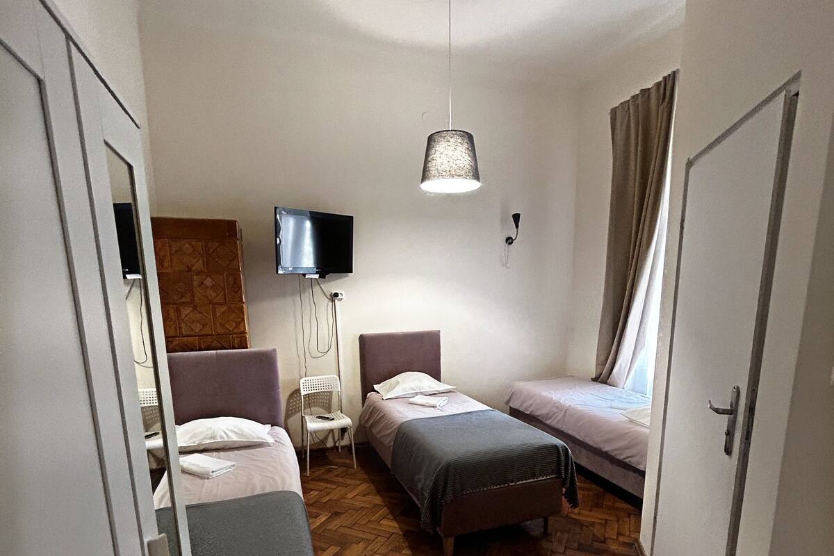 Comfort Triple Room, Garden View