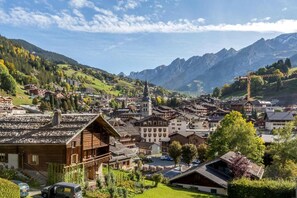 Miscellaneous - 100m from resort center, 1st floor, view resort, balcony, fireplace or stove, tv, 49m², La Clusaz (La Clusaz)