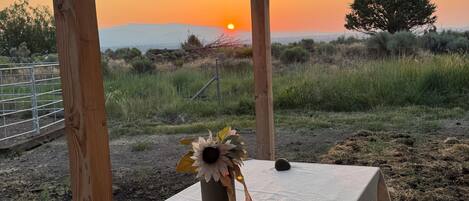 Opções para refeição ao ar livre