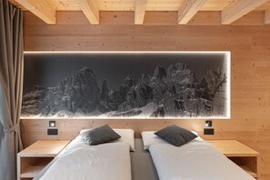 2 chambres, bureau, lit parapluie, Wi-Fi gratuit