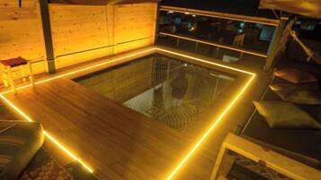 Room, Women only, Balcony | Pool