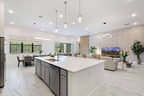 Interior - Spacious 15BR Villa w Pool, Spa & Games Near Parks (Kissimmee)