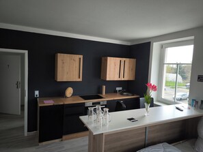 Private kitchen - R2LIVING the small vacation apartment for a pleasant stay (Zeitz)