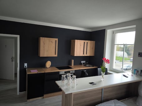 Private kitchen. R2LIVING the small vacation apartment for a pleasant stay