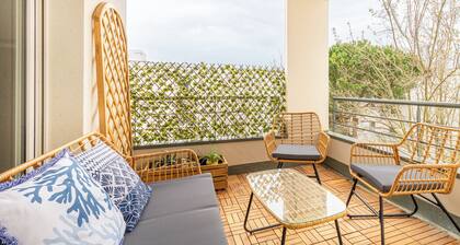 Nice apartment of 75 m2 with terrace in Toulouse