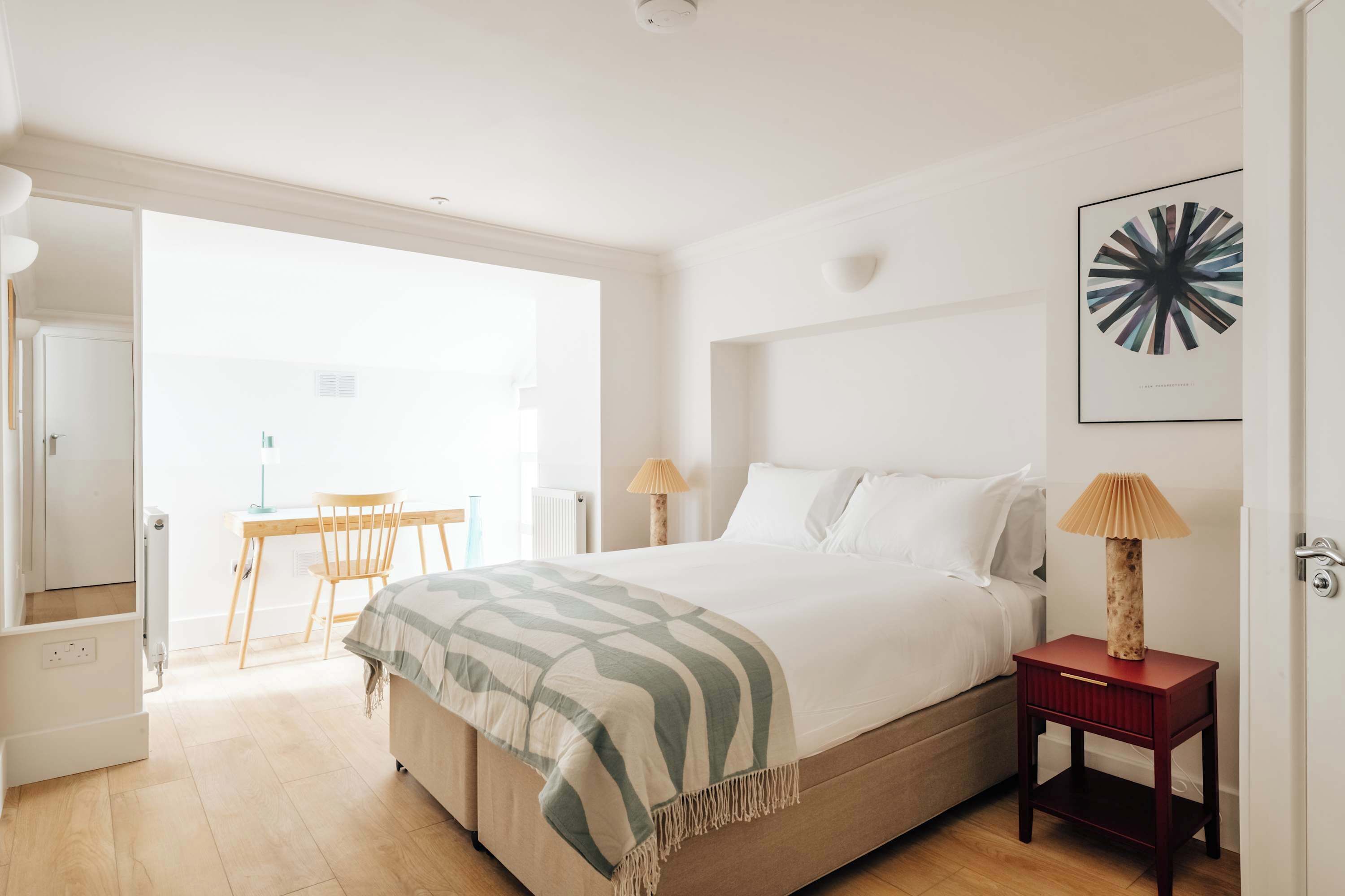 1 chambre, fer et planche à repasser, Wi-Fi, draps fournis