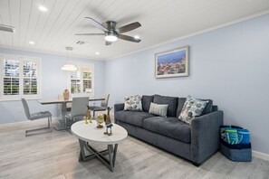 TV connectée, cheminée