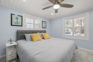 1 bedroom, iron/ironing board, free WiFi, bed sheets