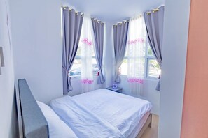 2 chambres, accès au Wi-Fi (inclus), literie fournie