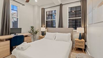 3 bedrooms, iron/ironing board, WiFi, bed sheets