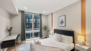 1 habitación, tabla de planchar con plancha, wifi y ropa de cama