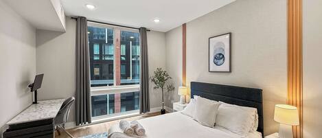 1 soverom, strykejern/-brett, wi-fi og sengetøy