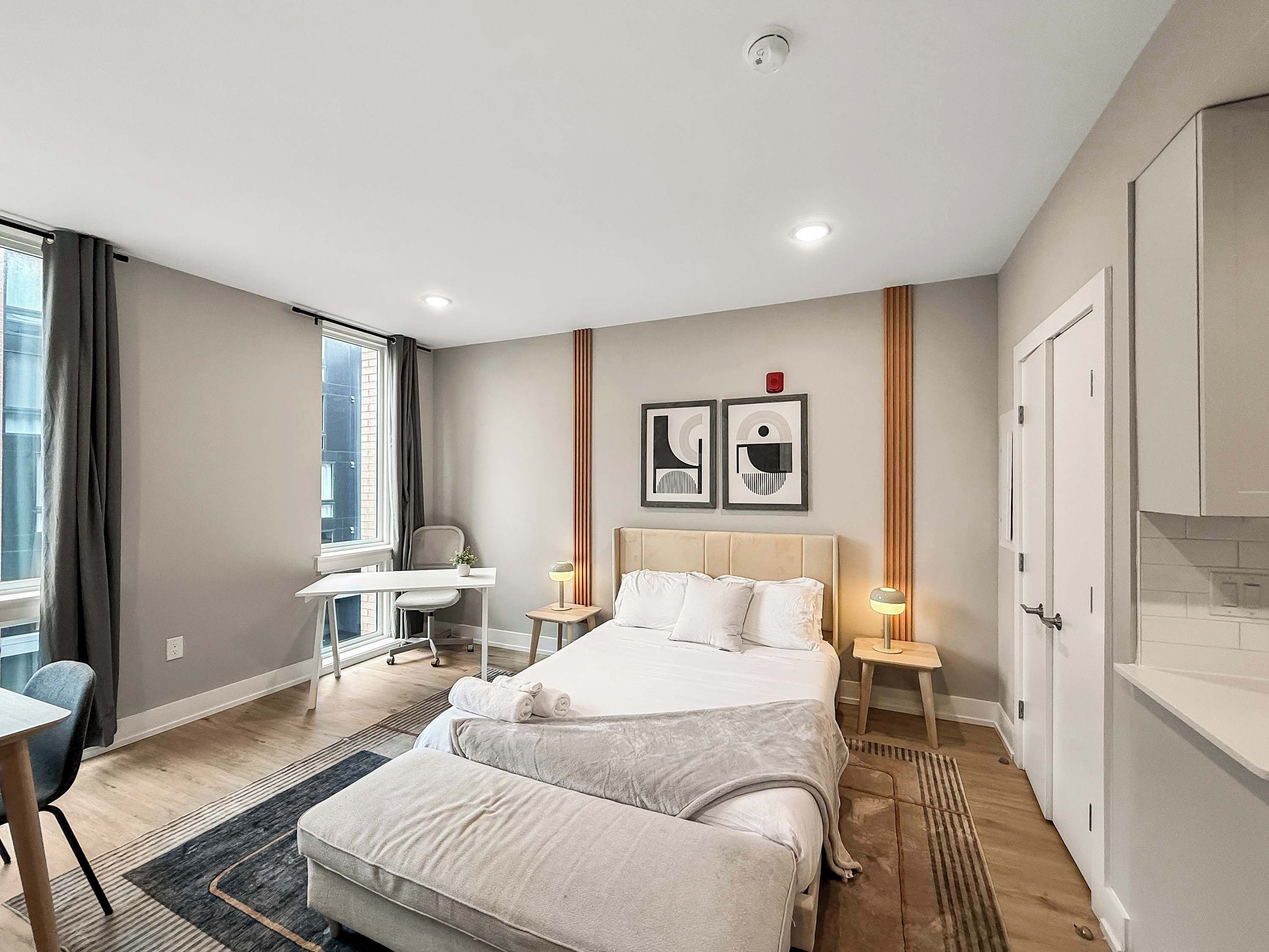 Fer et planche à repasser, Wi-Fi, draps fournis