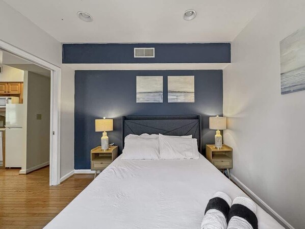 2 dormitorios, tabla de planchar con plancha, wifi y ropa de cama