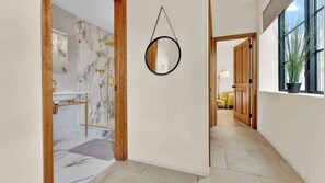 Shower, hair dryer