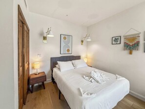 1 dormitorio, wifi, ropa de cama