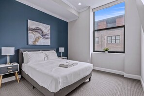 2 室のベッドルーム、WiFi、ベッドシーツ