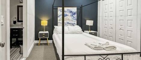 1 soveværelse, Wi-Fi, sengetøj