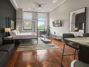 WiFi, bed sheets - Luxury Studio | Northern Libs | 1 Bed | Onsite gym (Philadelphia)