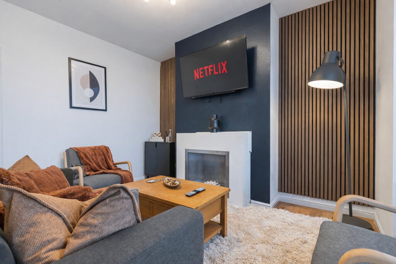 Stylish House  Great Location  Free Parking  Work Space  Smart Tv  Self-check-in - Sheffield