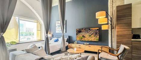 2 chambres, fer et planche Ă repasser, Wi-Fi, literie fournie