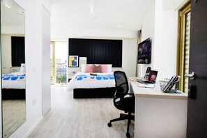 1 Schlafzimmer, kostenloses WLAN, Bettwäsche