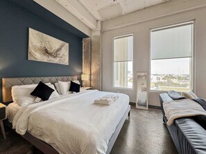 1 bedroom, desk, iron/ironing board, WiFi