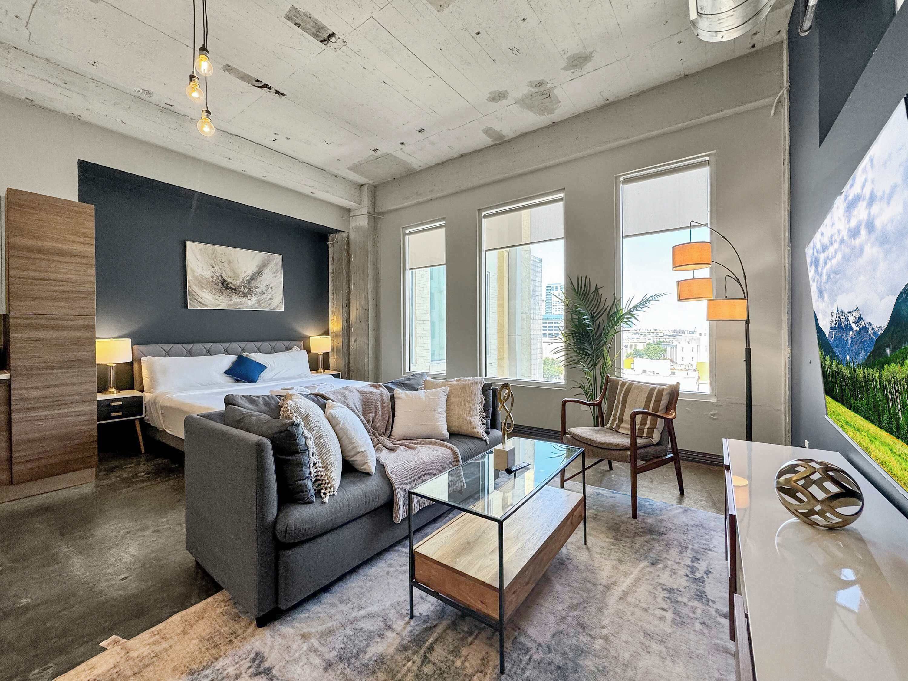 1 soverom, strykejern/-brett, wi-fi og sengetøy