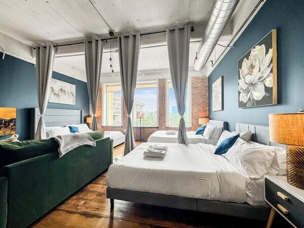 2 Schlafzimmer, Schreibtisch, WLAN, Bettwäsche