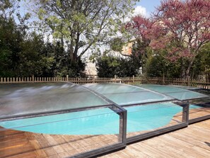 Property grounds - RENOVATED WINEGROWER'S HOUSE SLEEPS 8 BETWEEN SEA AND MOUNTAINS; SWIMMING POOL GARDEN (Puimisson)