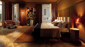 Penthouse (LETRAS, With semi-private pool) | Egyptian cotton sheets, premium bedding, minibar, in-room safe