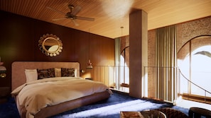 Egyptian cotton sheets, premium bedding, minibar, in-room safe