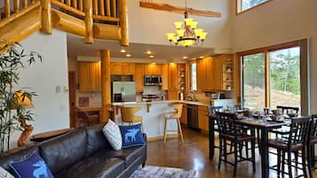 Smart-TV, Kamin, DVD-Player, Tischfußball